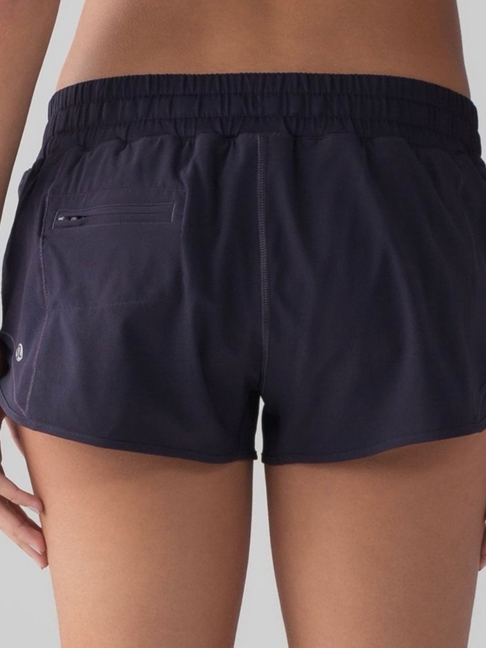 Black Hotty Hot Original Design Lululemon 2.5 Shorts